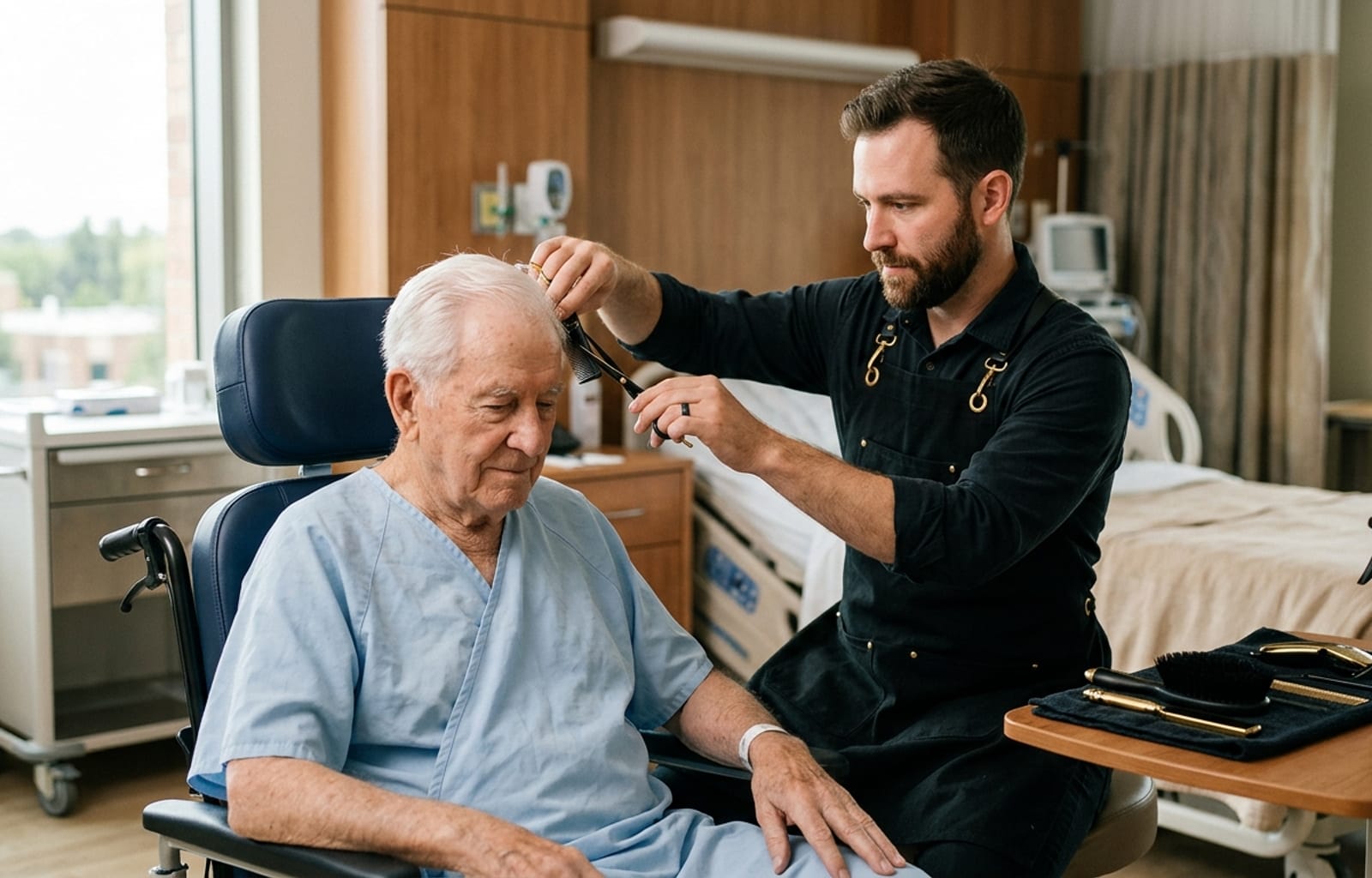 Can a Barber Come to a Hospital? Mobile Haircuts for Hospital Patients in Dallas–Fort Worth